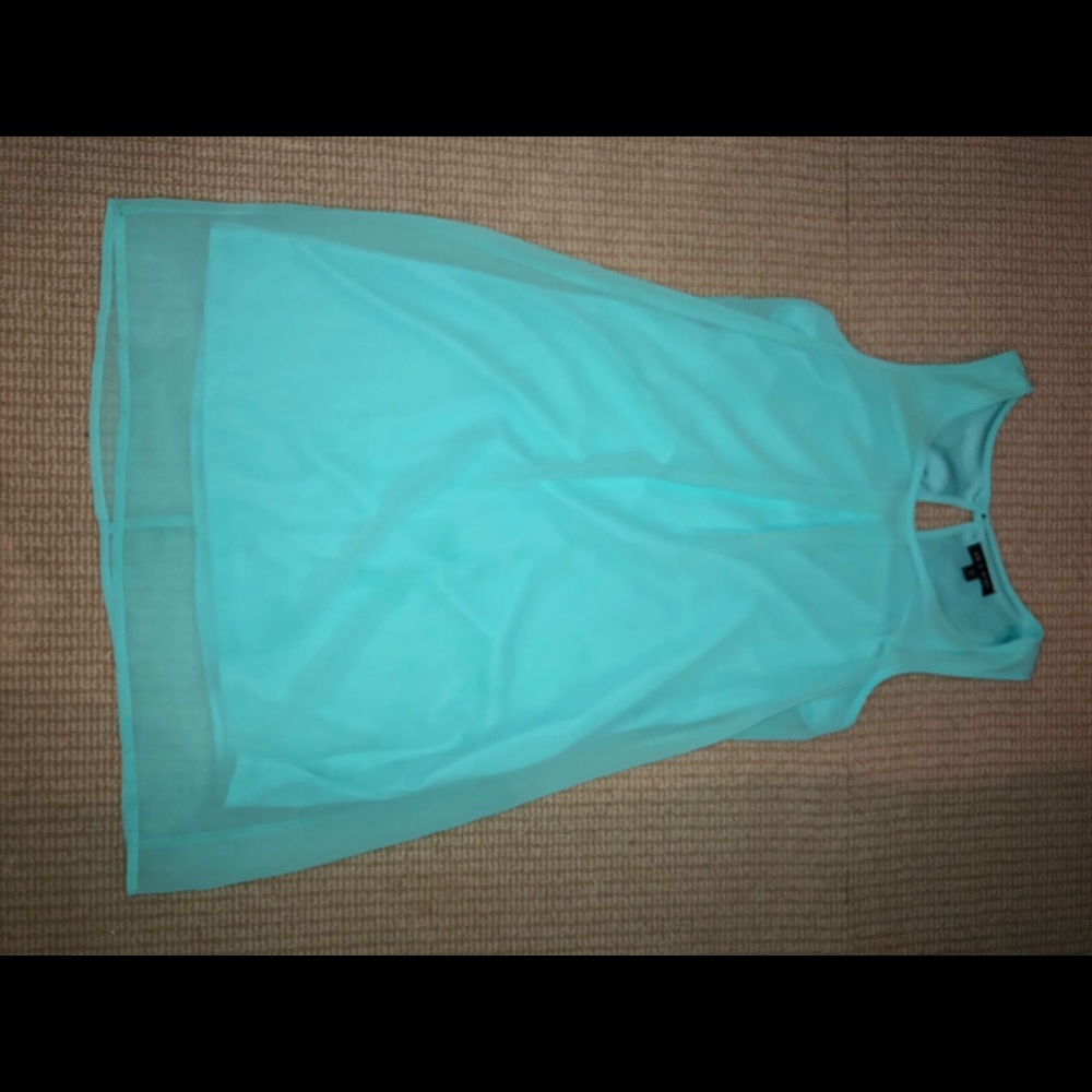 As You Wish teal dress